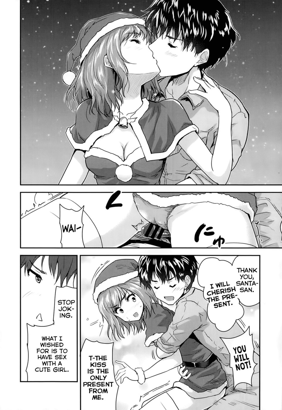 Hentai Manga Comic-The Intruder is Santa Claus-Read-16